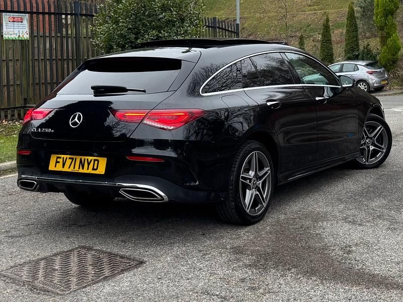 Used Mercedes CLA250e AMG Line Premium Plus 2021 Black Sedan
