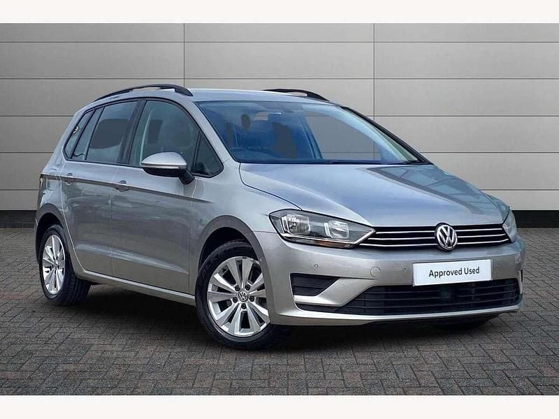 Silver Used 2018 VW Golf Sportsvan SE MPV | £12,350 (Fair price) - Image 1/4