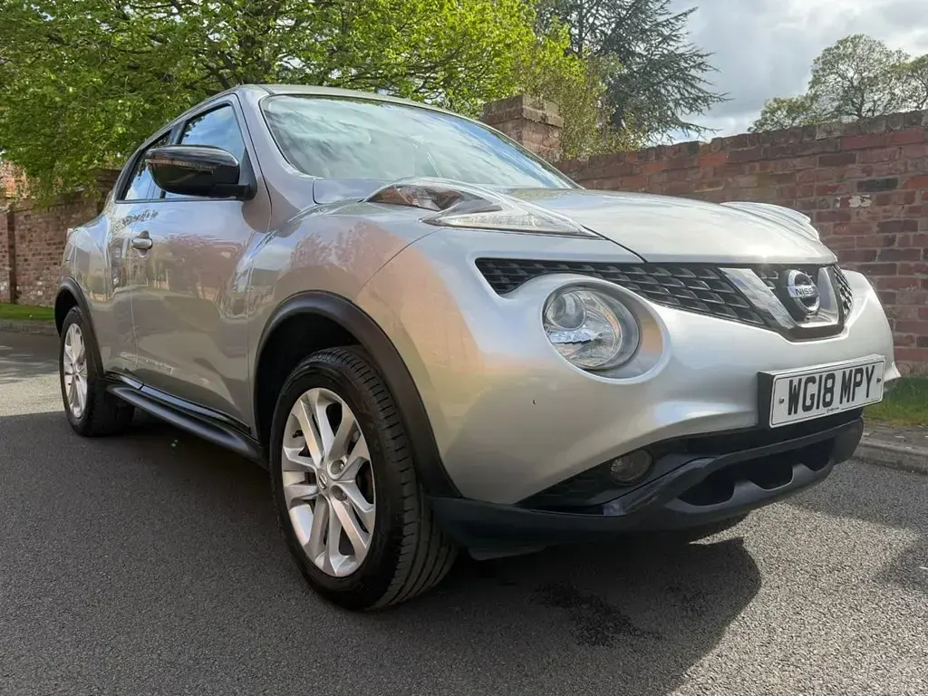 Used Nissan Juke 112 HP (82 kW) 2018 Silver SUV