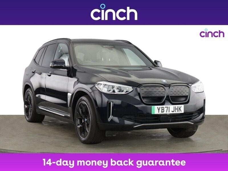 Black Used 2022 BMW iX3 Impressive SUV | £26,449 (Good price) - Image 1/3