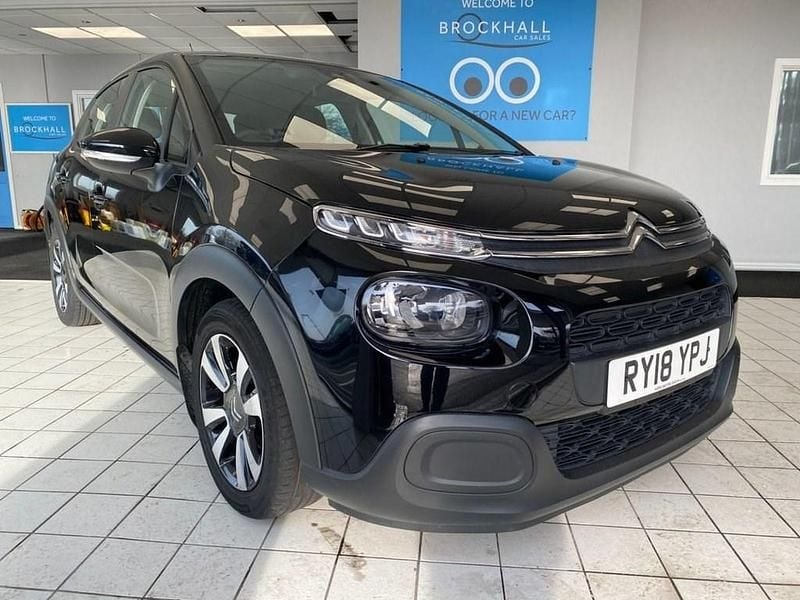 Used Citroën C3 Feel 2018 Black Hatchback