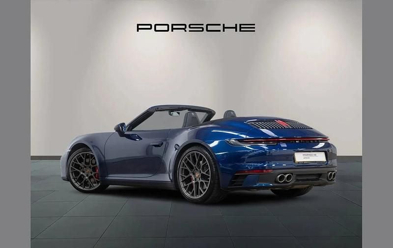 Used Porsche 911 444 HP (326 kW) 2019 Blue Cabriolet