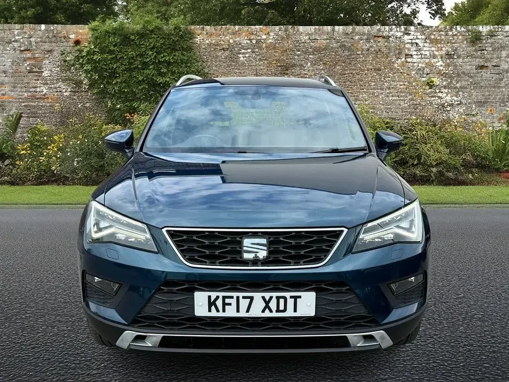Used Seat Ateca XCELLENCE 150 HP (110 kW) 2017 Blue SUV