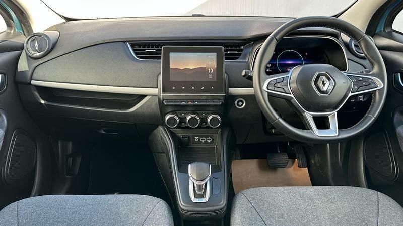 Used Renault Zoe Iconic 80 kW (109 HP) 2021 Blue Hatchback