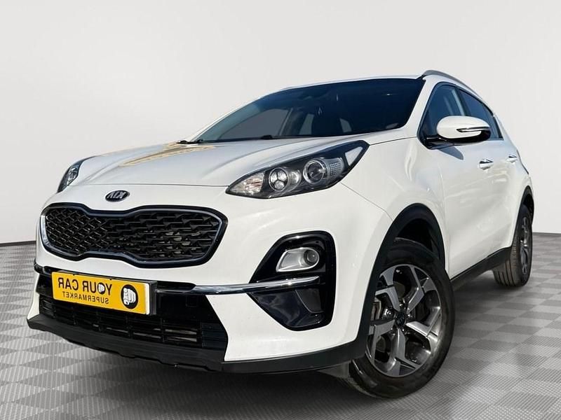 Begagnad Kia Sportage 130 HK (95 kW) 2019 Vit SUV