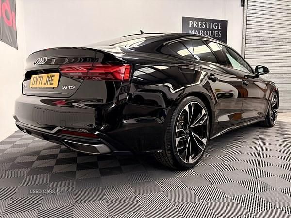 Used Audi A5 S-Line 190 HP (139 kW) 2022 Black Coupe