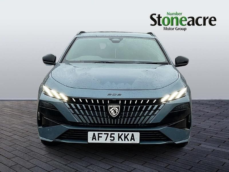 New Peugeot 308 GTi 2025 Blue Estate