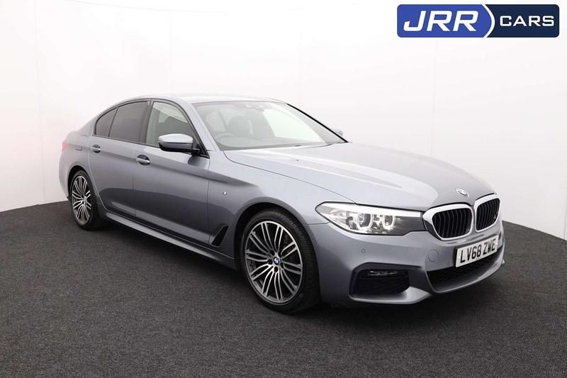 Blue Used 2018 BMW 520 M Sport Sedan | £19,200 (Fair price) - Image 1/4