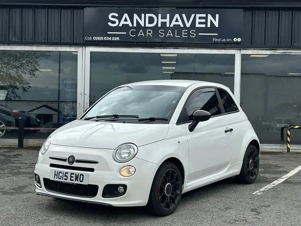 Used Fiat 500 S 105 HP (77 kW) 2015 White Hatchback
