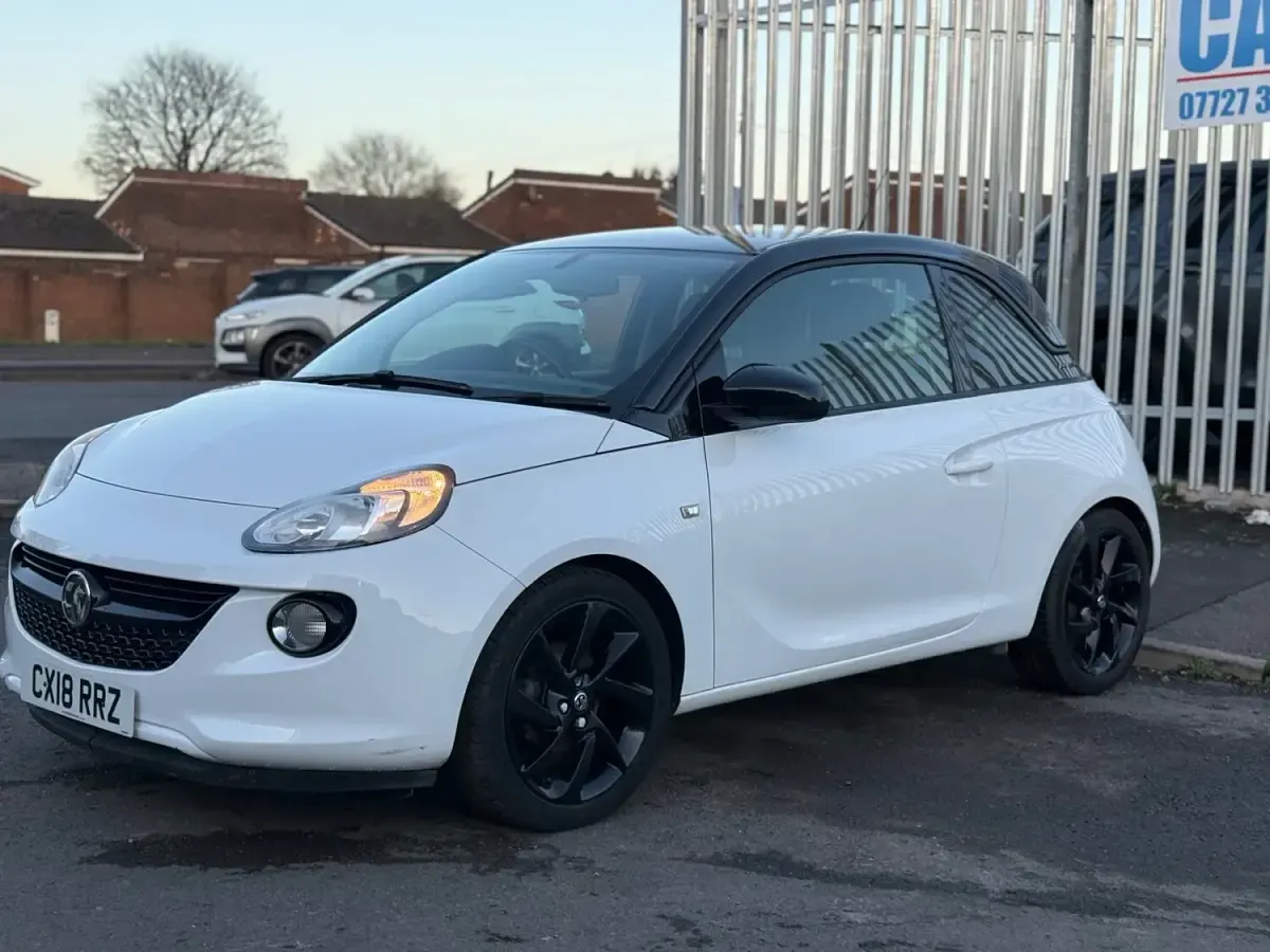 Used Vauxhall Adam 2018 White Hatchback