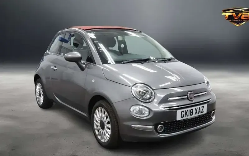 Used Fiat 500C Lounge 69 HP (50 kW) 2018 Cabriolet