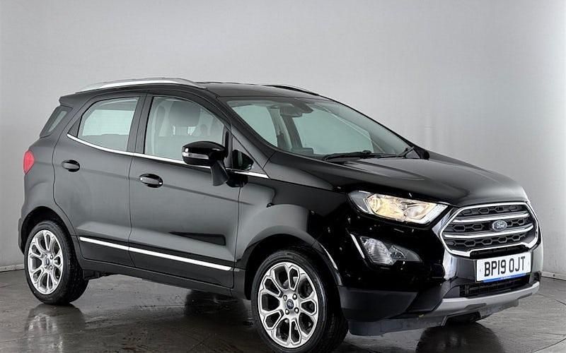Black Used 2019 Ford Ecosport Titanium SUV | £12,000 (Fair price) - Image 1/3