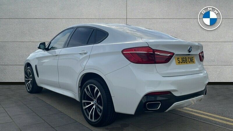 Used BMW X6 M Sport 258 HP (189 kW) 2018 White SUV