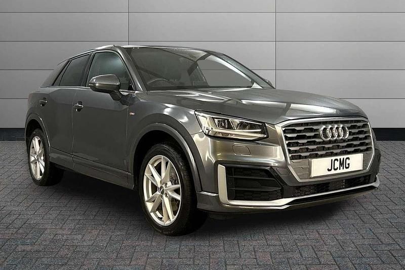 Grey Used 2017 Audi Q2 S-Line SUV | £14,150 (Fair price) - Image 1/4