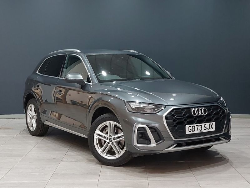 Grey Used 2024 Audi Q5 S-Line SUV | £34,298 (Good price) - Image 1/4