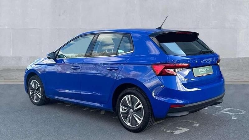 Used Skoda Fabia SE L 110 HP (80 kW) 2023 Energy blue Hatchback