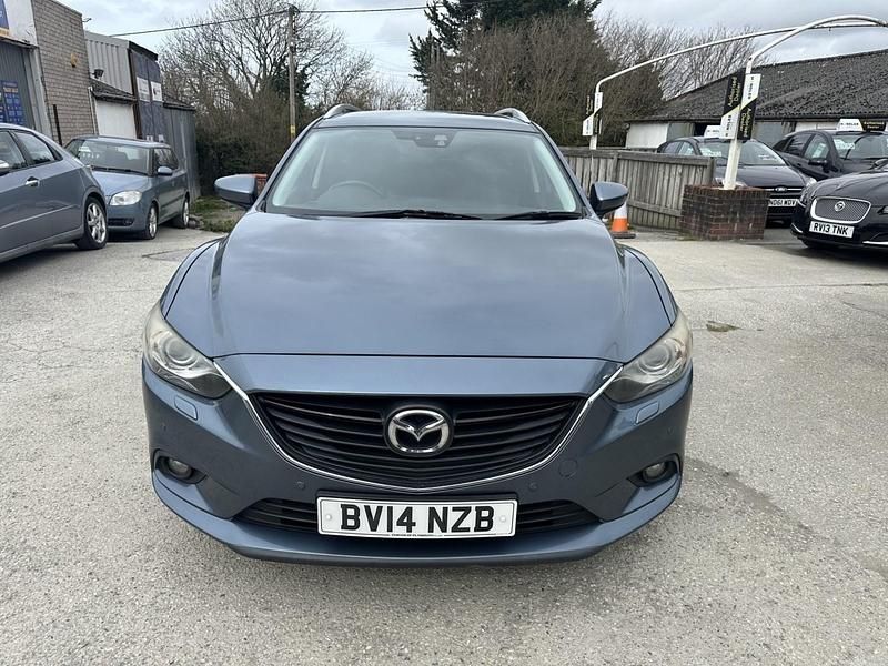 Begagnad Mazda 6 Inclusive 150 HK (110 kW) 2014 Blå Kombi
