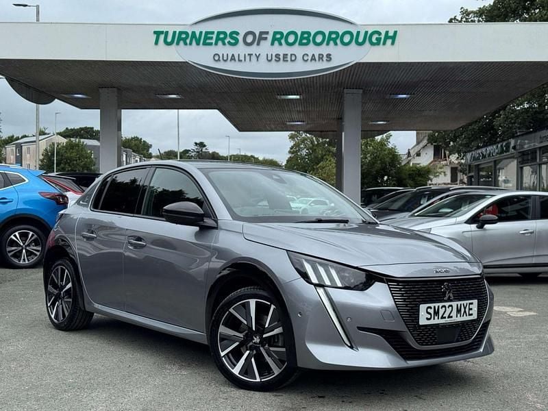 Grey Used 2022 Peugeot 208 GT-line Hatchback | £17,300 (Fair price) - Image 1/4