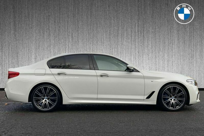 Used BMW 540 M Sport 340 HP (250 kW) 2017 White Sedan