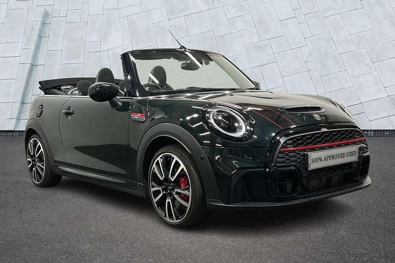 Green Used 2023 Mini John Cooper Works Cabriolet Cabriolet | £27,500 (Fair price) - Image 1/4