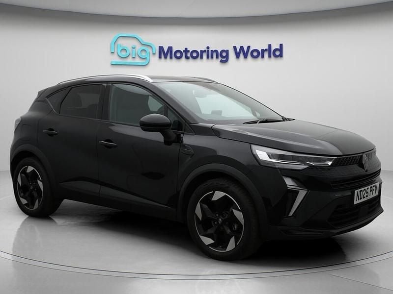 Black Used 2025 Renault Captur Techno SUV | £18,300 (Fair price) - Image 1/4