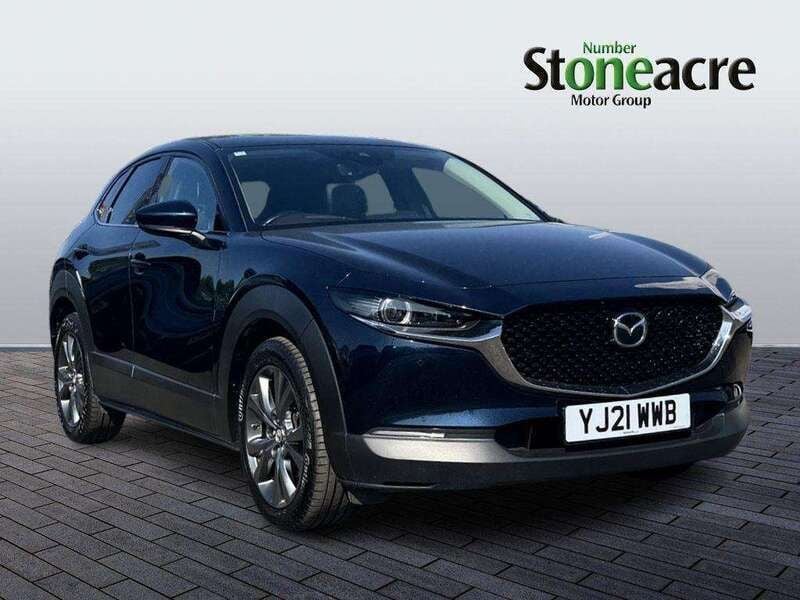 Blue Used 2021 Mazda CX-30 Inclusive SUV | £12,250 (Fair price) - Image 1/4