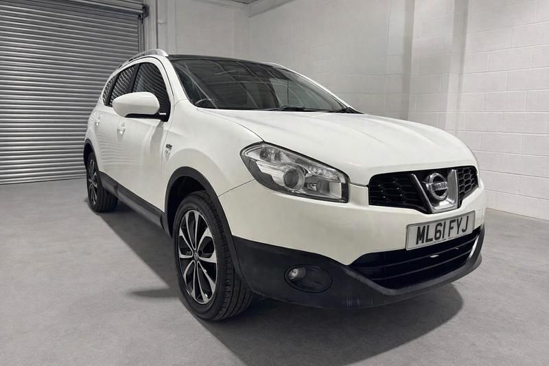 Used Nissan Qashqai +2 N-TEC 117 HP (86 kW) 2011 White SUV