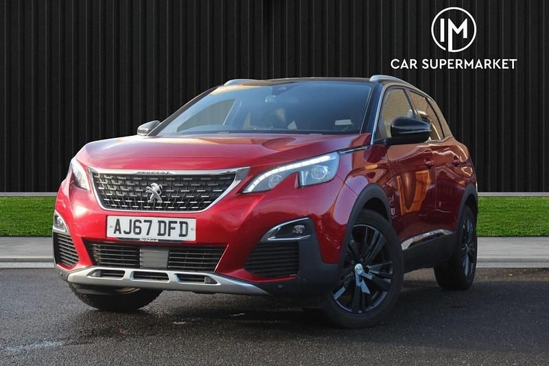 Used Peugeot 3008 GT-line 2018 Red Hatchback