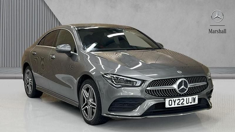Grey Used 2022 Mercedes CLA250e AMG Line Premium Plus Sedan | £21,480 (Fair price) - Image 1/4
