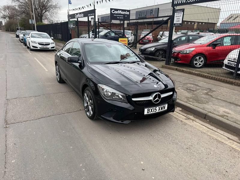 Used Mercedes CLA220 2015 Black Sedan