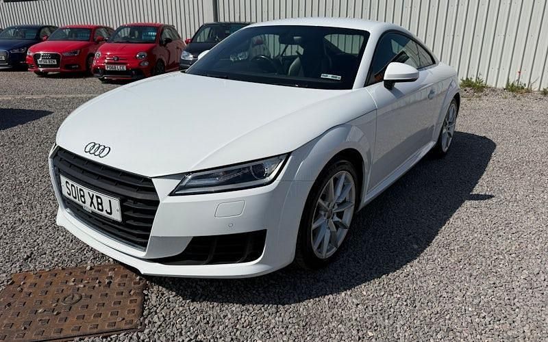 Used Audi TT Sport 180 HP (132 kW) 2018 White Coupe