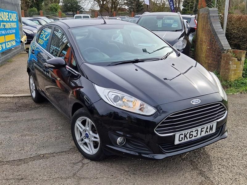Used Ford Fiesta Zetec 2013 Black Hatchback