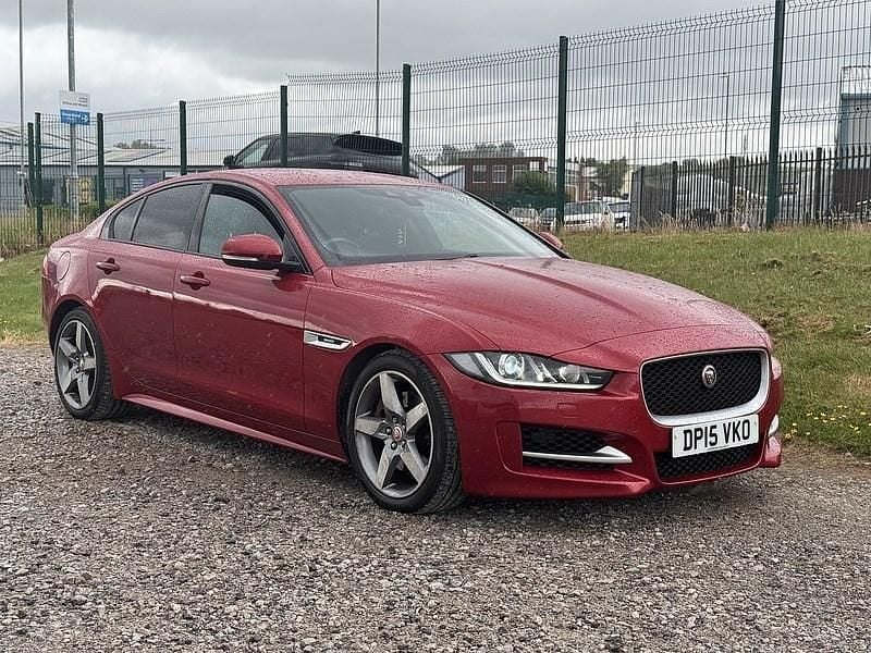 Red Used 2015 Jaguar XE R-Sport Sedan | £6,495 (Good price) - Image 1/4