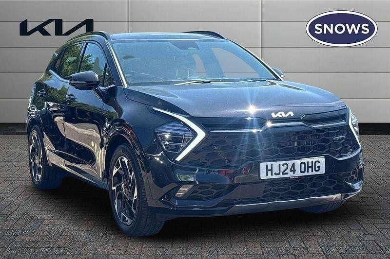 Black Used 2023 Kia Sportage GT-Line S SUV | £32,940 (Fair price) - Image 1/4