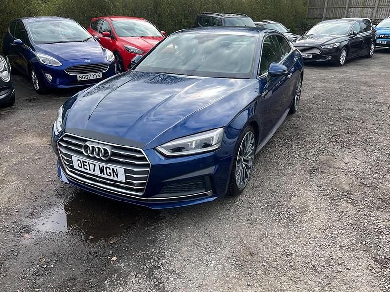 Used Audi A5 S-Line 2017 Blue Coupe