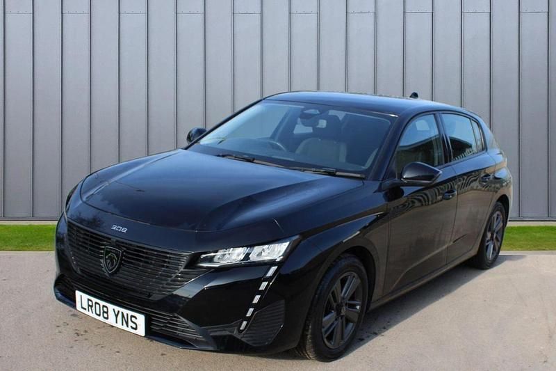 Used Peugeot 308 Active Premium 129 HP (94 kW) 2022 Black Hatchback