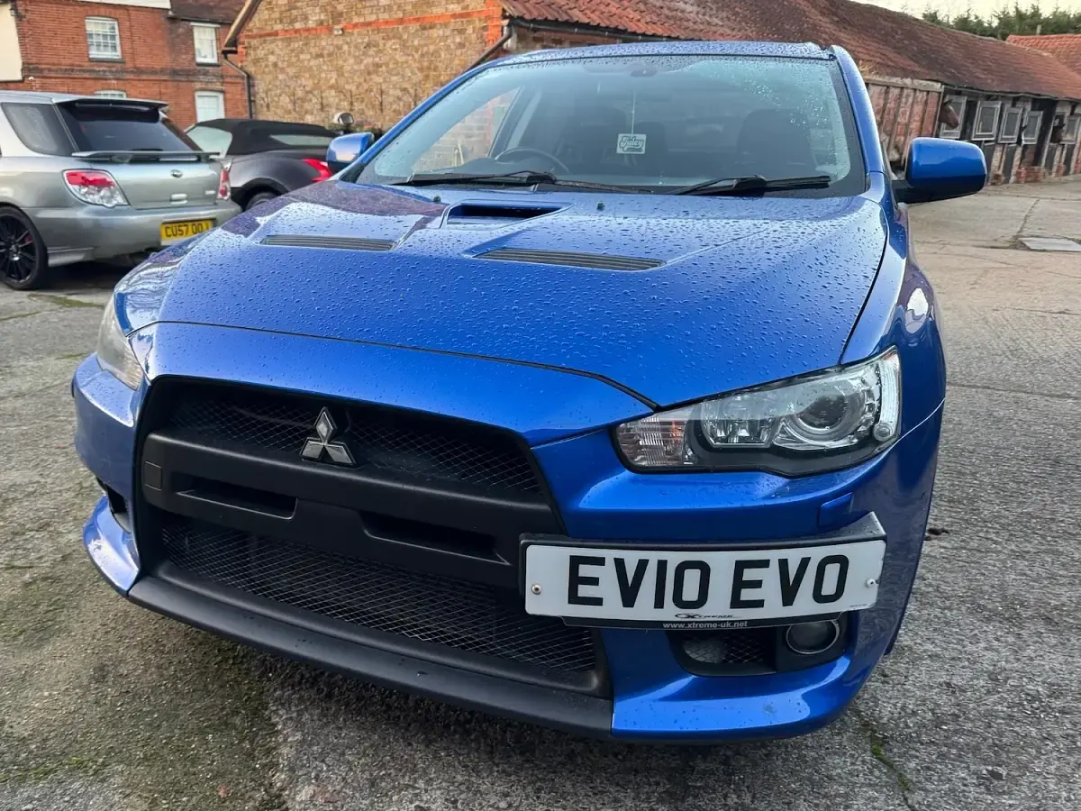 Used Mitsubishi Lancer 150 HP (110 kW) 2010 Blue Sedan