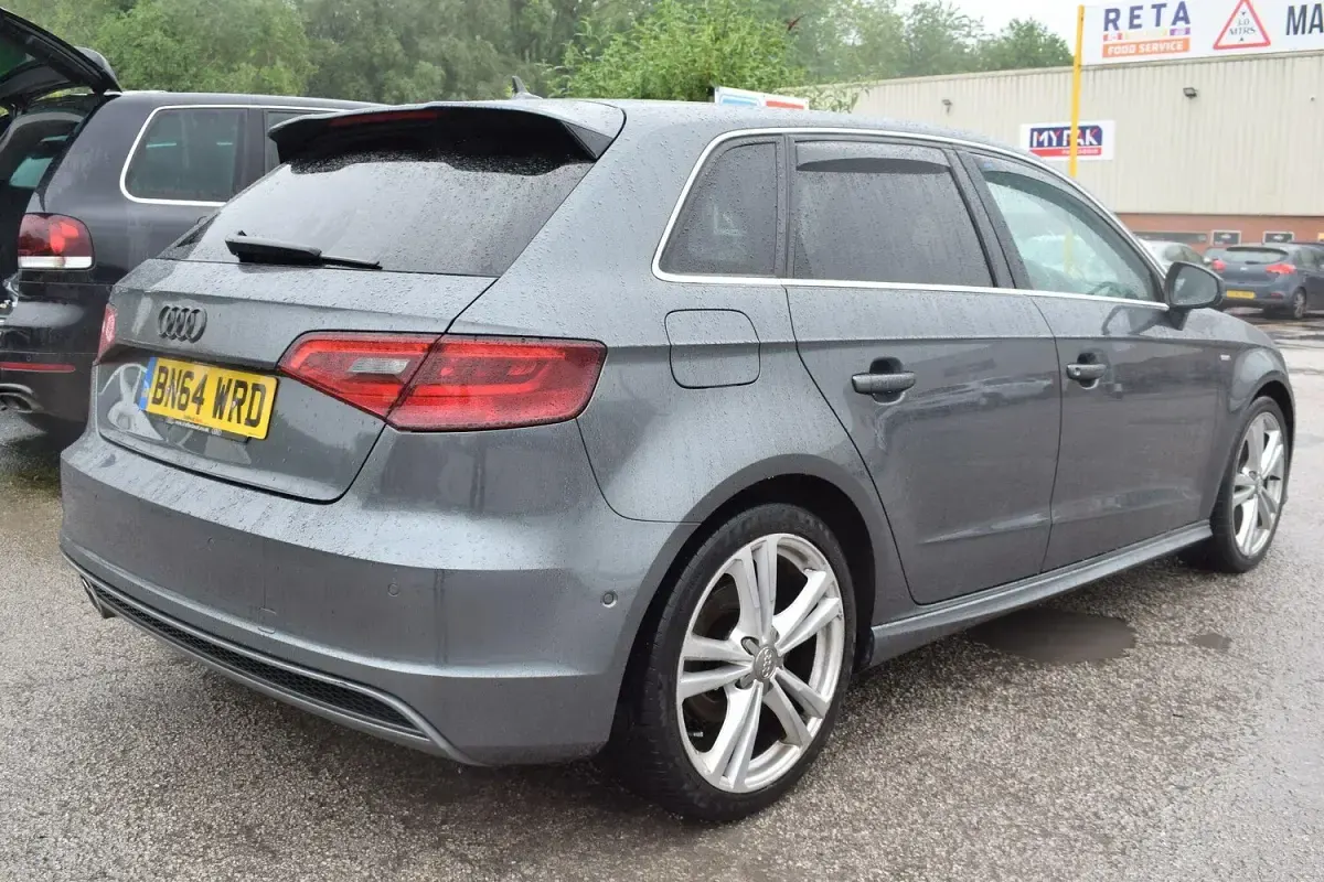 Used Audi A3 S-Line 2014 Grey Hatchback