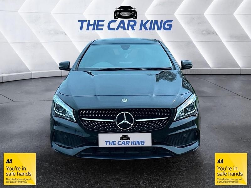 Used Mercedes CLA220 Shooting Brake AMG line 177 HP (130 kW) 2017 Black Estate