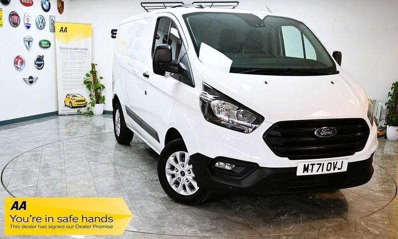 Used Ford Transit Custom 130 HP (95 kW) 2021 White Van