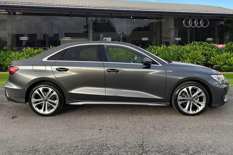 New Audi A3 S-Line 2026 Grey Sedan