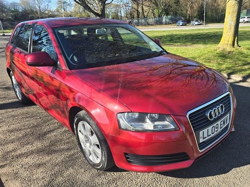 Red Used 2009 Audi A3 Hatchback | £2,995 (Good price) - Image 1/4