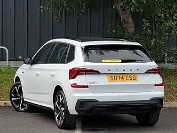 Used Skoda Kamiq Monte Carlo 116 HP (85 kW) 2024 White SUV