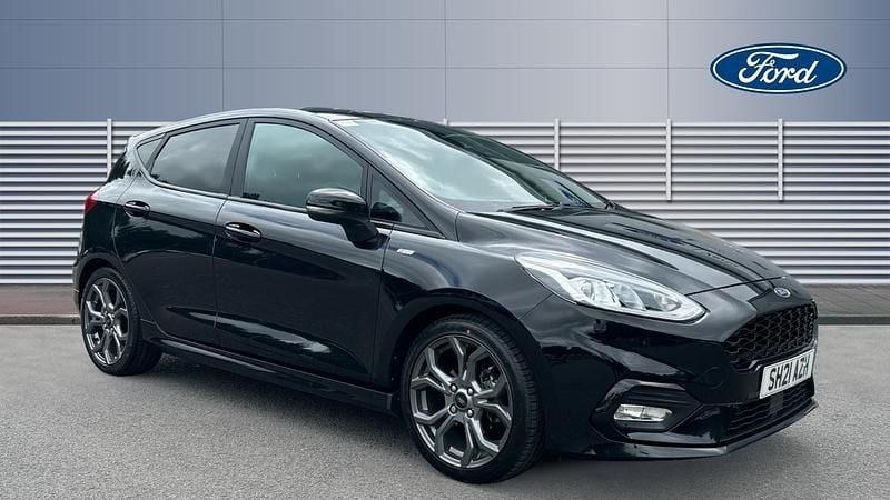 Black Used 2021 Ford Fiesta ST-Line Hatchback | £12,311 (Fair price) - Image 1/4