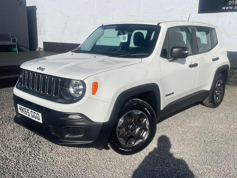 Used Jeep Renegade Sport 110 HP (80 kW) 2015 White SUV