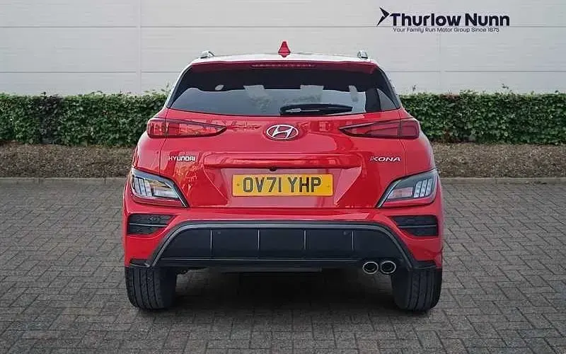Used Hyundai Kona N Line 120 HP (88 kW) 2021 Red SUV
