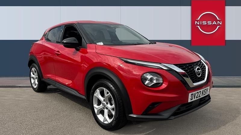 Red Used 2022 Nissan Juke N-Connecta SUV | £12,992 (Good price) - Image 1/4