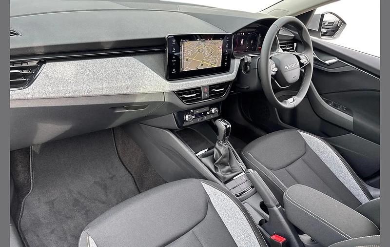 Used Skoda Scala SE 115 HP (84 kW) 2025 Brilliant silver metallic Hatchback