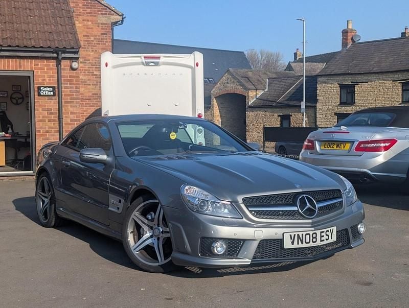 Used Mercedes SL63 AMG 2008 Silver Cabriolet