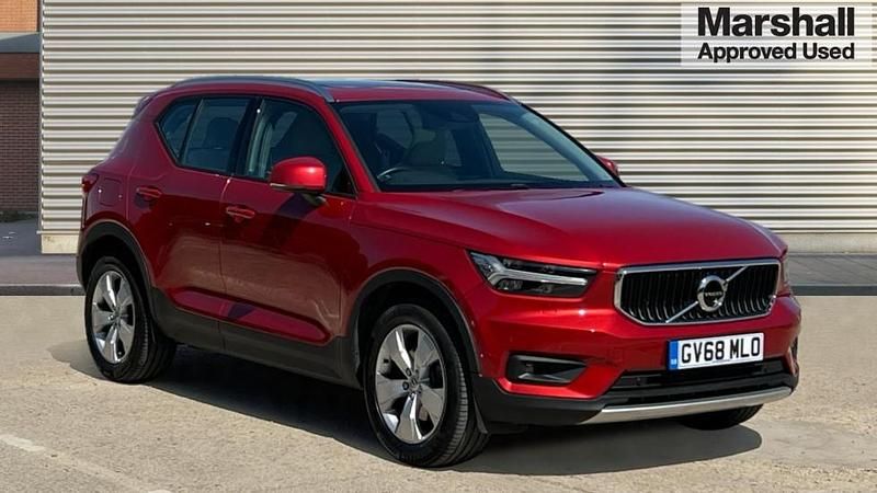 Red Used 2018 Volvo XC40 Momentum SUV | £20,990 (Fair price) - Image 1/4